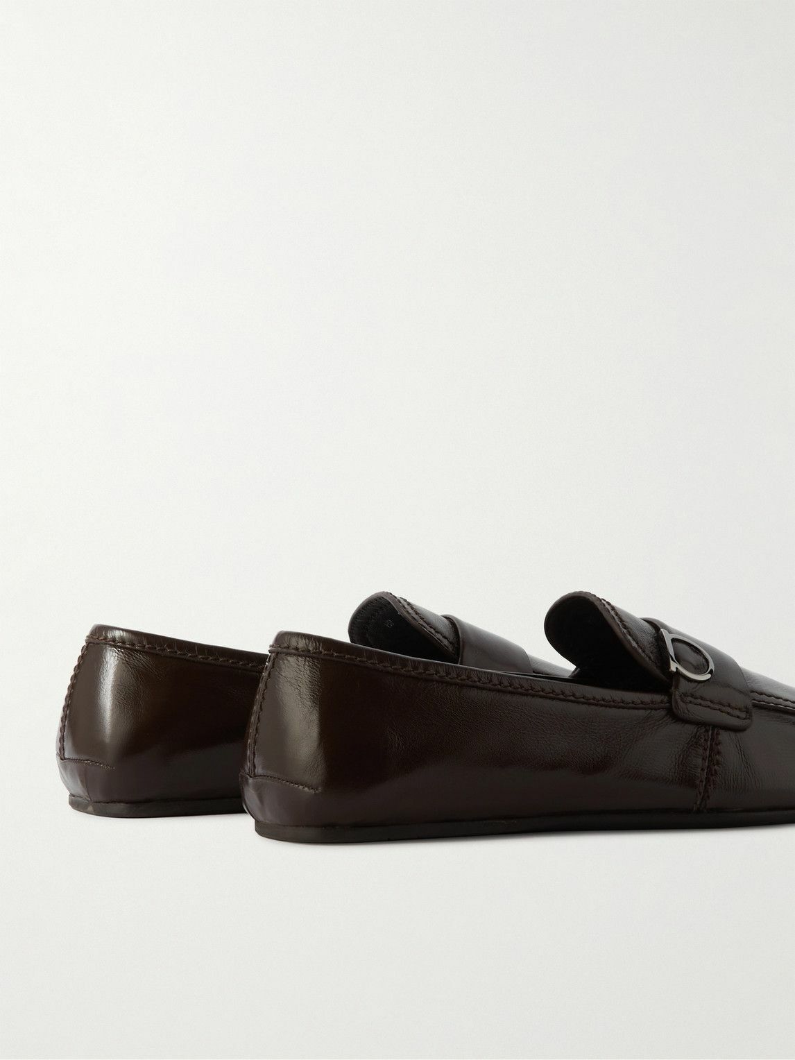 Salvatore Ferragamo o1s1rm0725 Penny Loafers in Brown Size US 8.5 / EU 41-42 - 5 Thumbnail