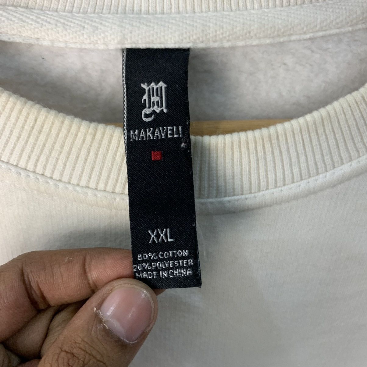 Makaveli × Rap Tees × Vintage Makaveli rare vintage 2pac Rap hoodie size XL Size US XXL / EU 58 / 5 - 3 Thumbnail