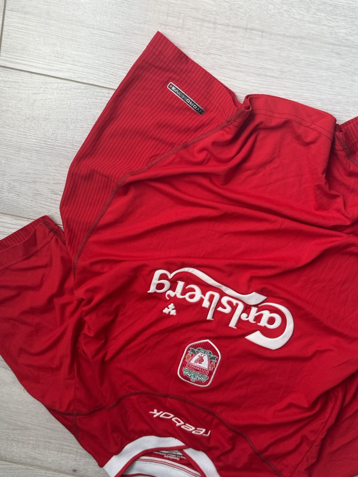 Reebok Vintage Liverpool Soccer jersey 2002 kit reebok Size US L / EU 52-54 / 3 - 2 Thumbnail