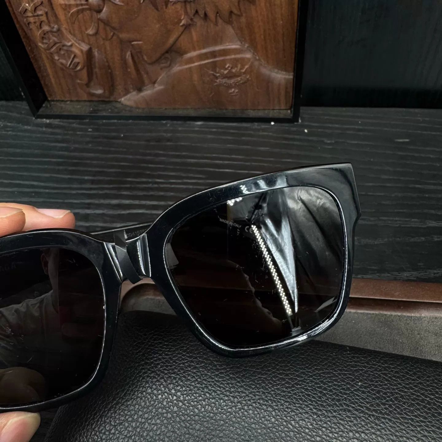 Balenciaga Balenciaga Black Sunglasses One Size Original Box Size ONE SIZE - 3 Thumbnail