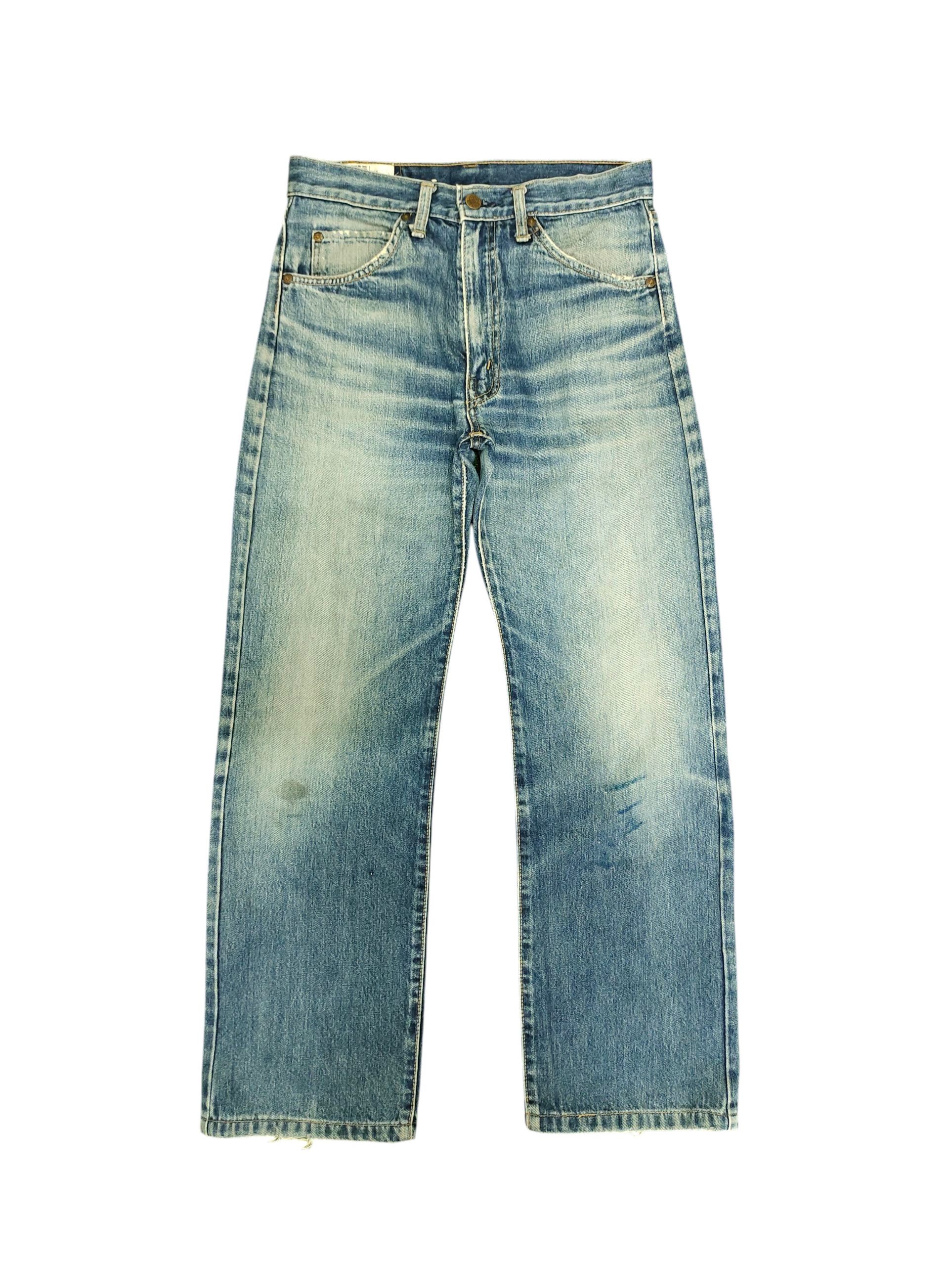 Comme des Garcons × Undercover Vintage Big John Clawmark Distress Faded Denim Jeans Size US 31 - 1 Thumbnail