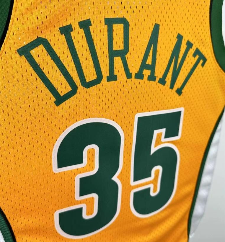 NBA 35 Kevin Durant Jersey Seattle SuperSonics Jersey Size US M / EU 48-50 / 2 - 3 Thumbnail