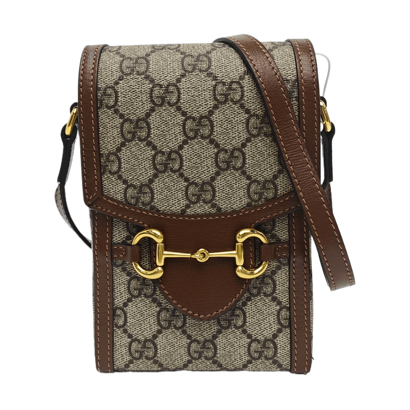 Gucci Gucci Horsebit 1955 Mini Canvas Shoulder Bag Size ONE SIZE - 1 Thumbnail
