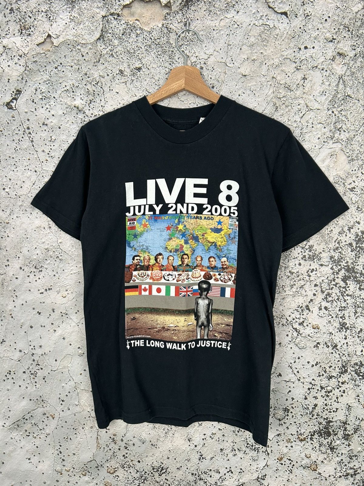 Band Tees Vintage The Long Walk To Justice Graphic Tee Rare Size US S / EU 44-46 / 1 - 1 Thumbnail
