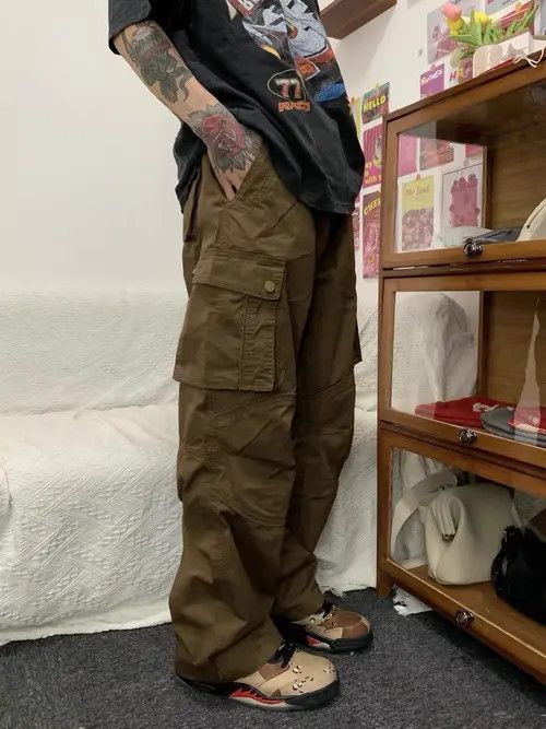 Japanese Brand Vintage pocket cargo pants Size US 32 / EU 48 - 8 Thumbnail