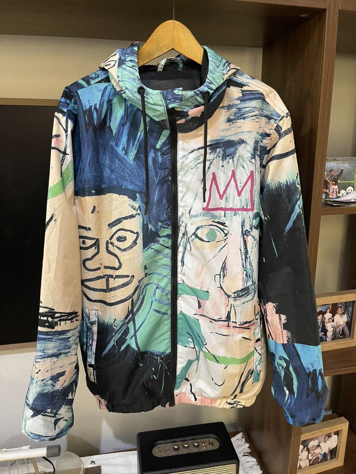 希少Jean-Mischel Basquiat×glamb MA-1 ジャケット glamb グラム Basquiat バスキア MA-1 ブルゾン サイズ1
