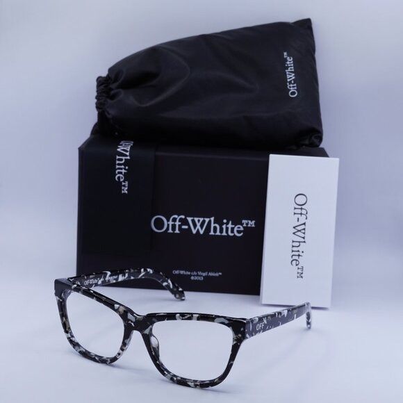 Off-White 🕶️ New Off-White OERJ07A STYLE 7A 1200 Eyeglasses - Black Size ONE SIZE - 9 Thumbnail