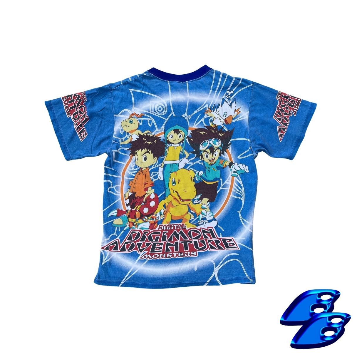 Vintage DIGIMON VINTAGE 90s - KIDS TEE RARE ANIME MERCH Size S / US 4 / IT 40 - 2 Thumbnail