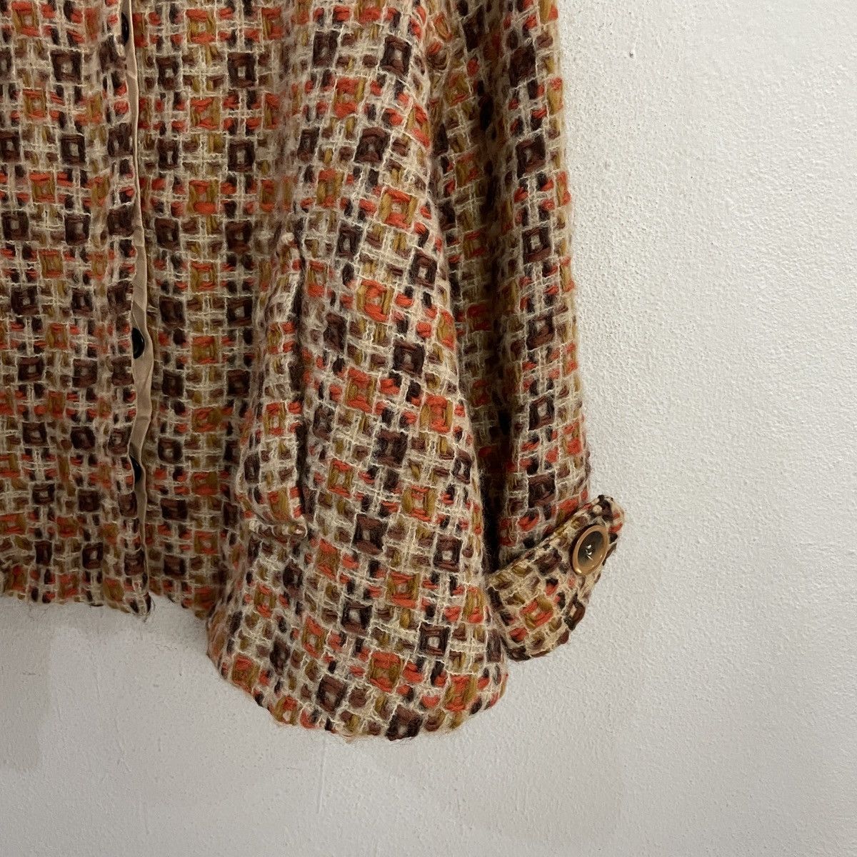 American Apparel Vintage Yasue Carter Coat Jacket Size L / US 10 / IT 46 - 2 Thumbnail