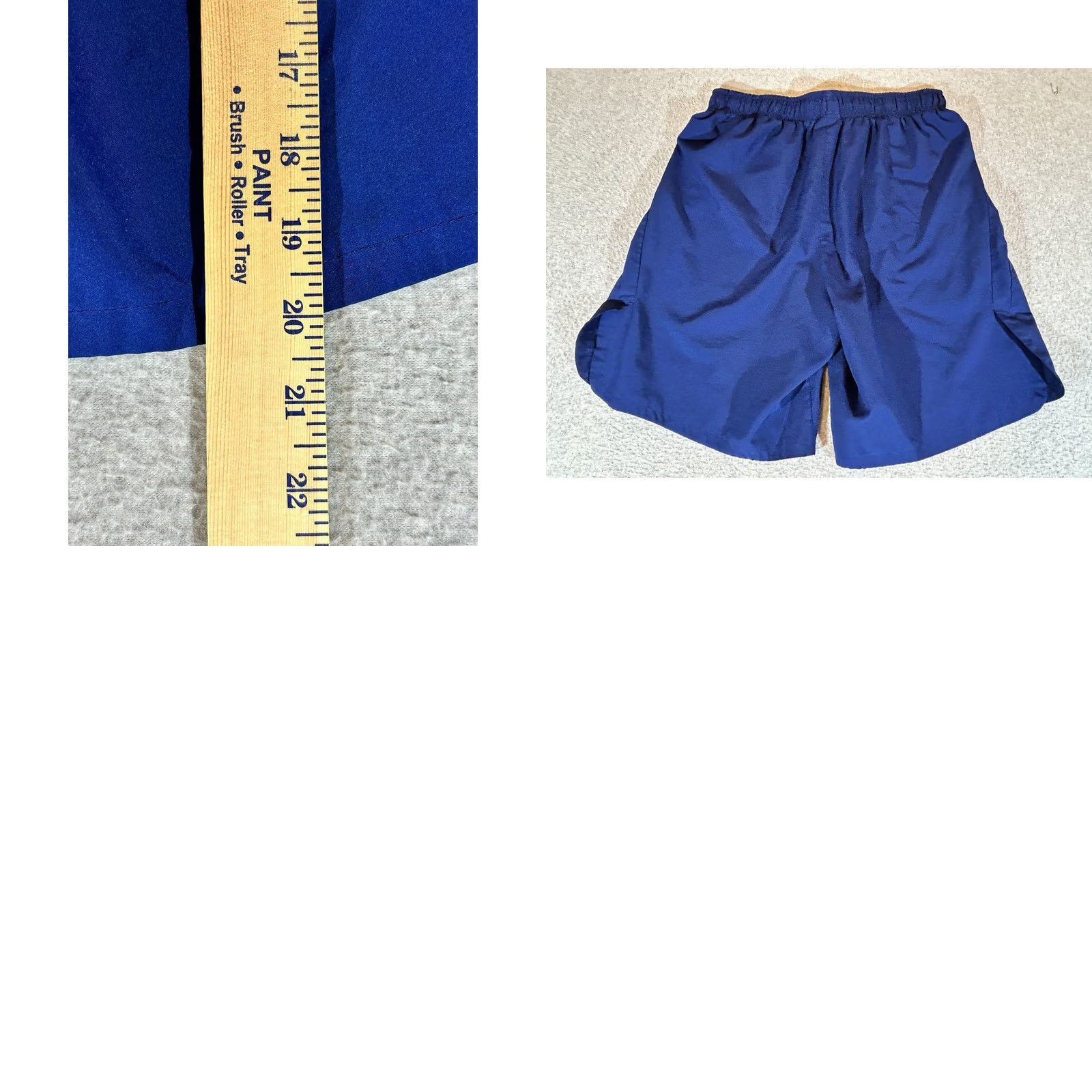 Nike Nike Shorts Mens Large Blue Dri Fit Athletic Running Gym Training Workout Size US 33 - 9 Thumbnail