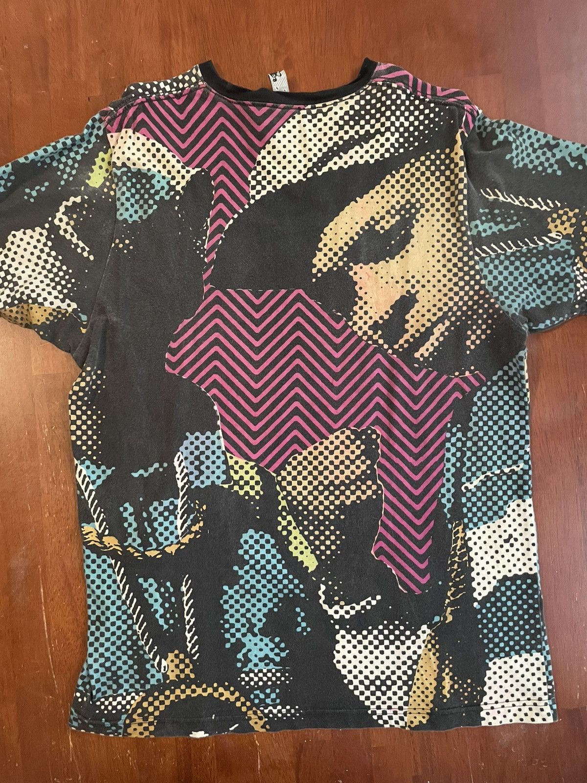 Lemar & Dauley Lemar & Dauley Abstract AOP Public Enemy Tee - Size Medium Size US M / EU 48-50 / 2 - 2 Thumbnail