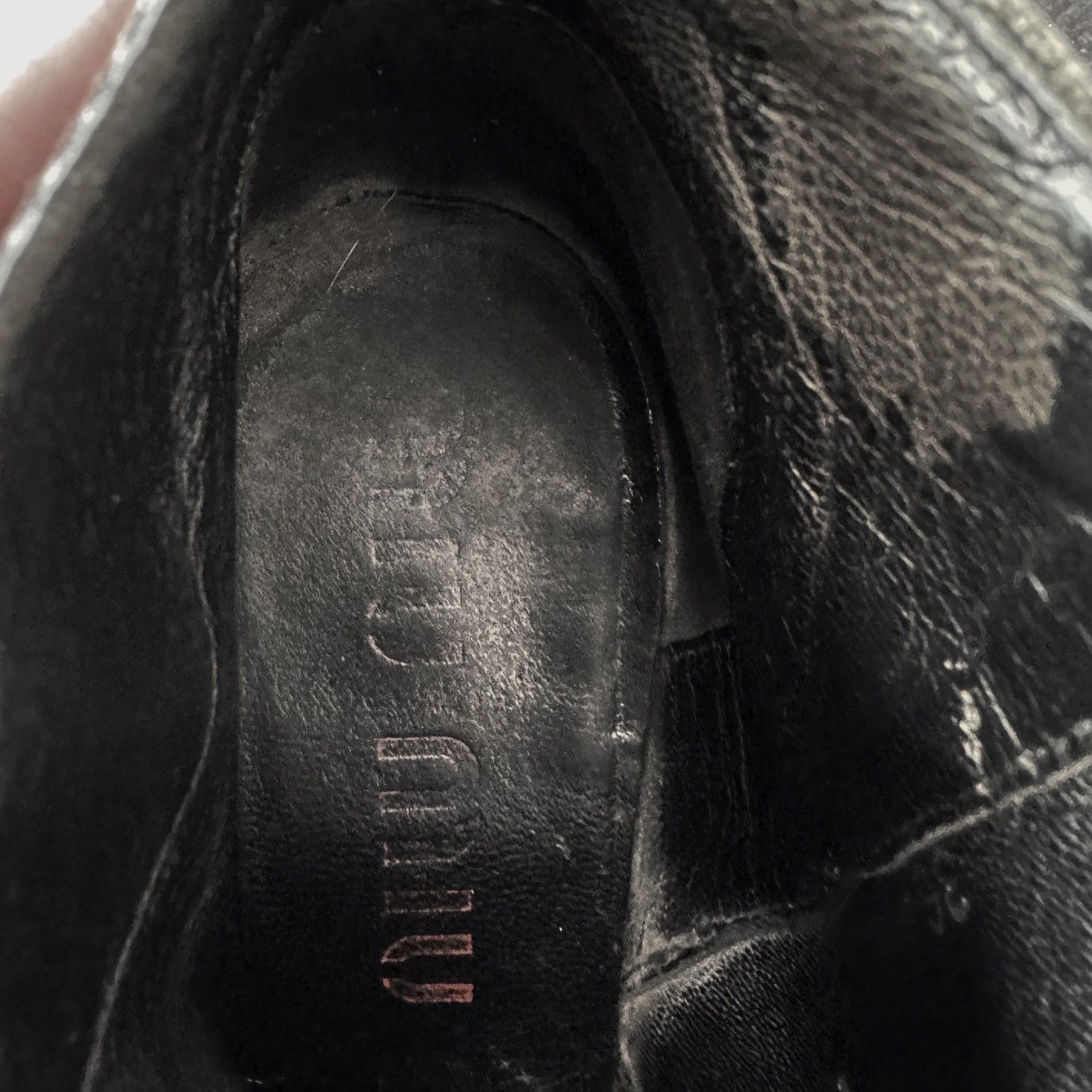 Miu Miu Miu Miu 1999 Black Leather Western-Heel Boots. Size US 6 / IT 36 - 6 Thumbnail
