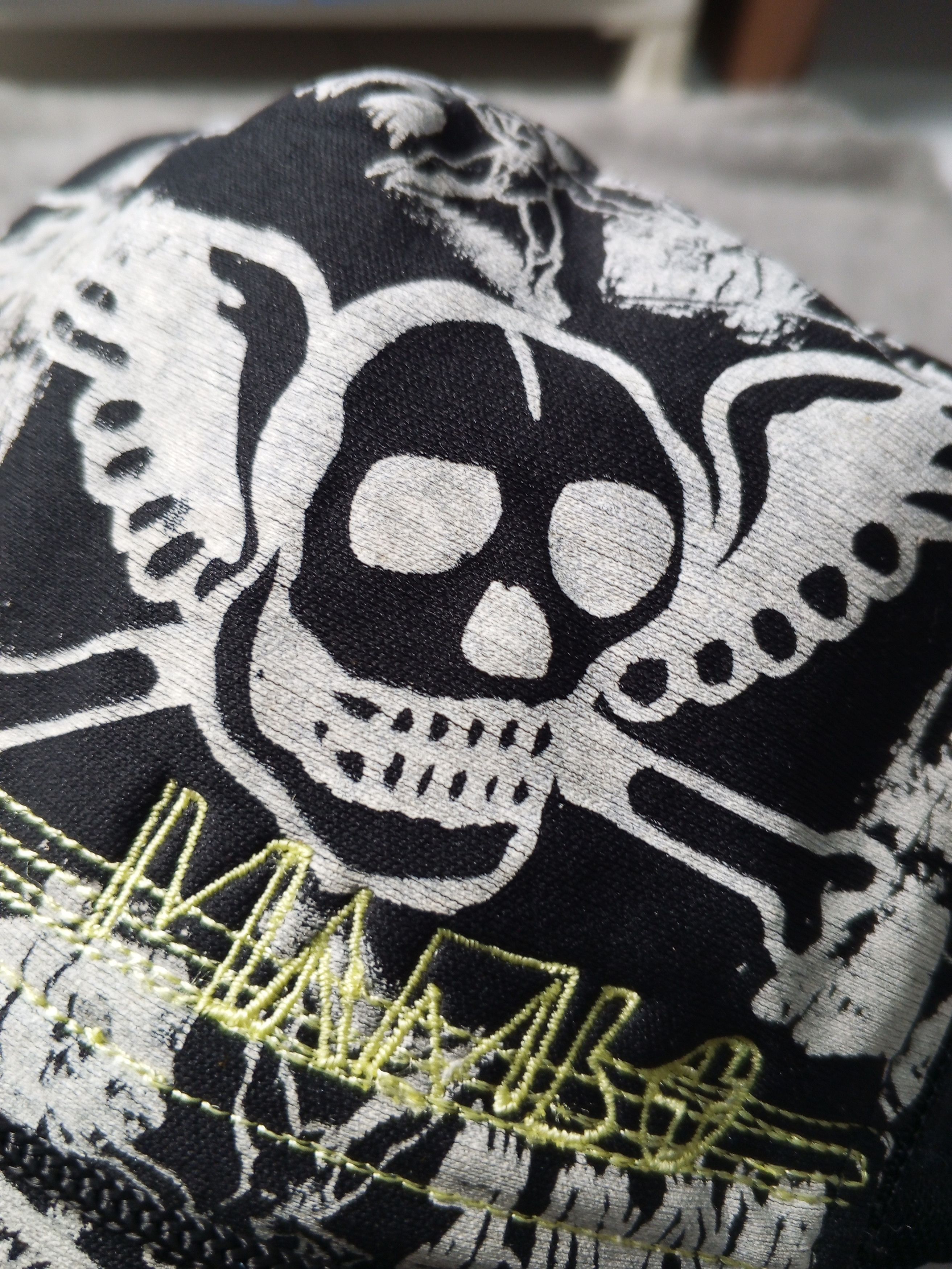 Mambo Vintage Mambo Skull Trucker Hat Size ONE SIZE - 4 Thumbnail