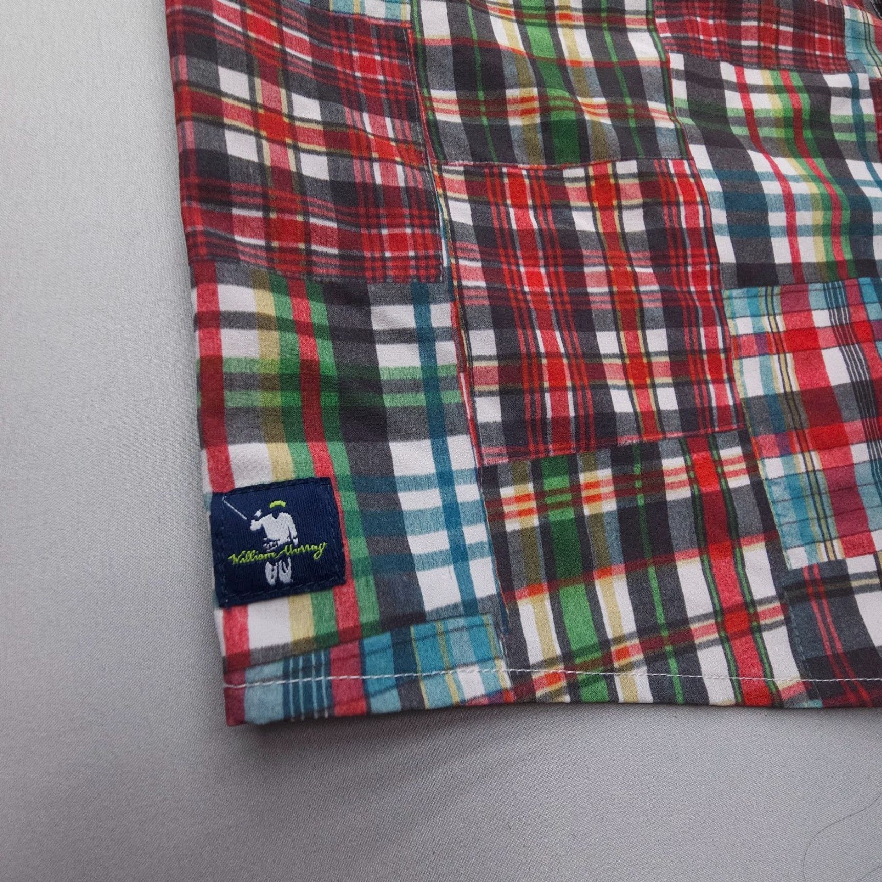Vintage William Murray Button Up Shirt Mens Medium Plaid Light Stretch Golf Hiking Size US M / EU 48-50 / 2 - 4 Thumbnail