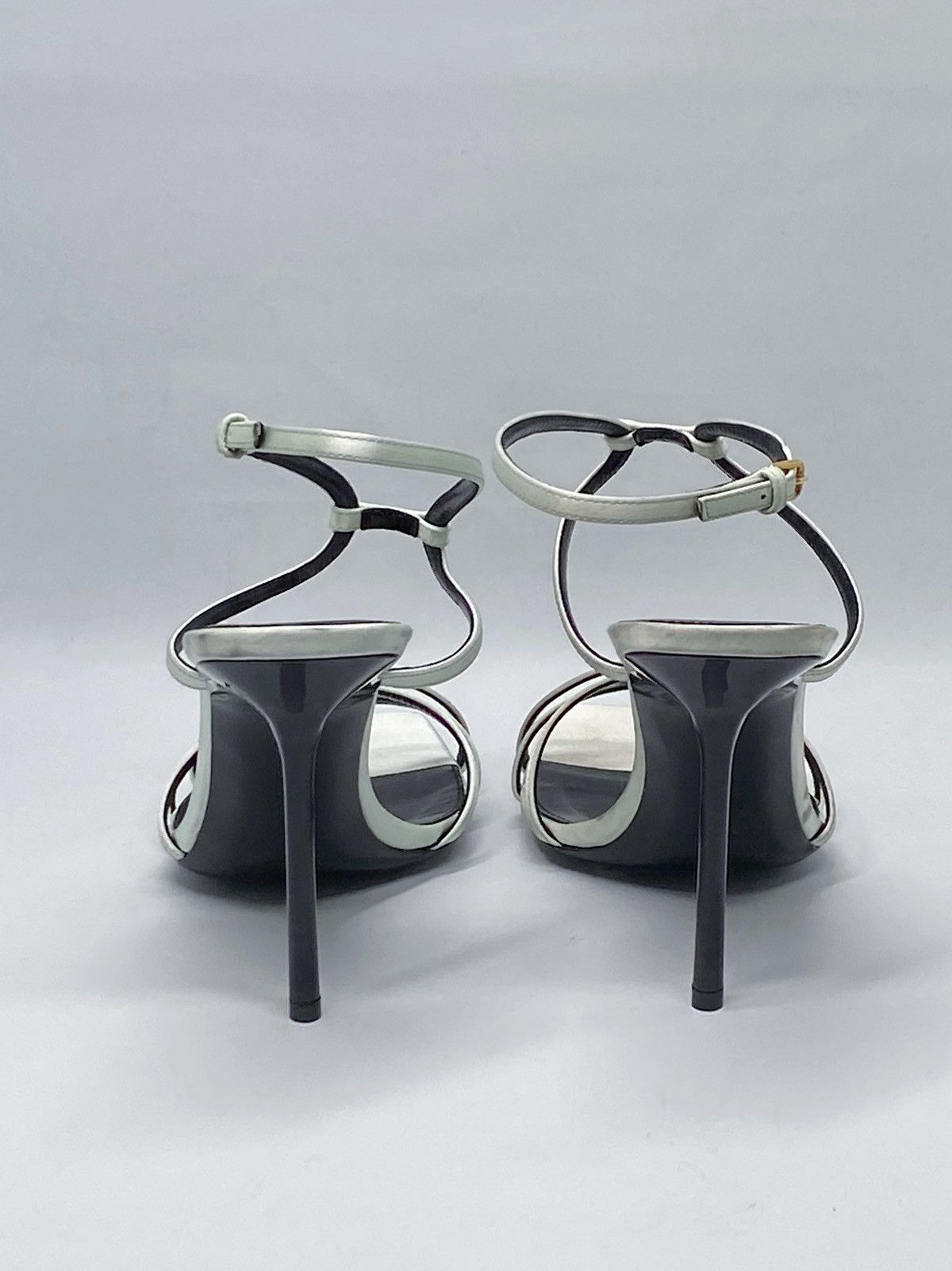 Yves Saint Laurent Saint Laurent Nuit 105mm high-heeled sandals size 37.5 Size US 7.5 / IT 37.5 - 9 Thumbnail