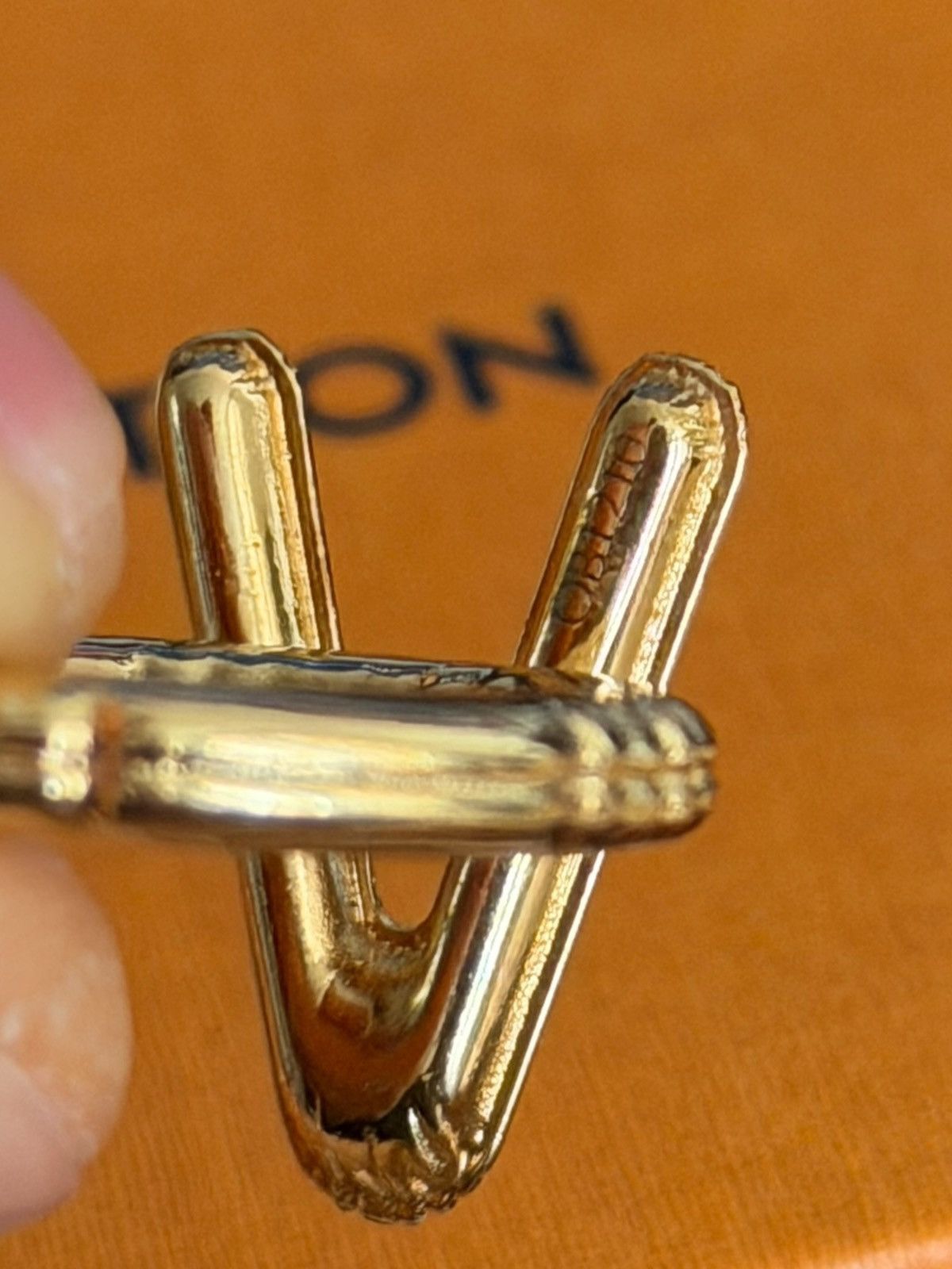 Louis Vuitton Virgil Balloon LV Logo Rings Size ONE SIZE - 5 Thumbnail