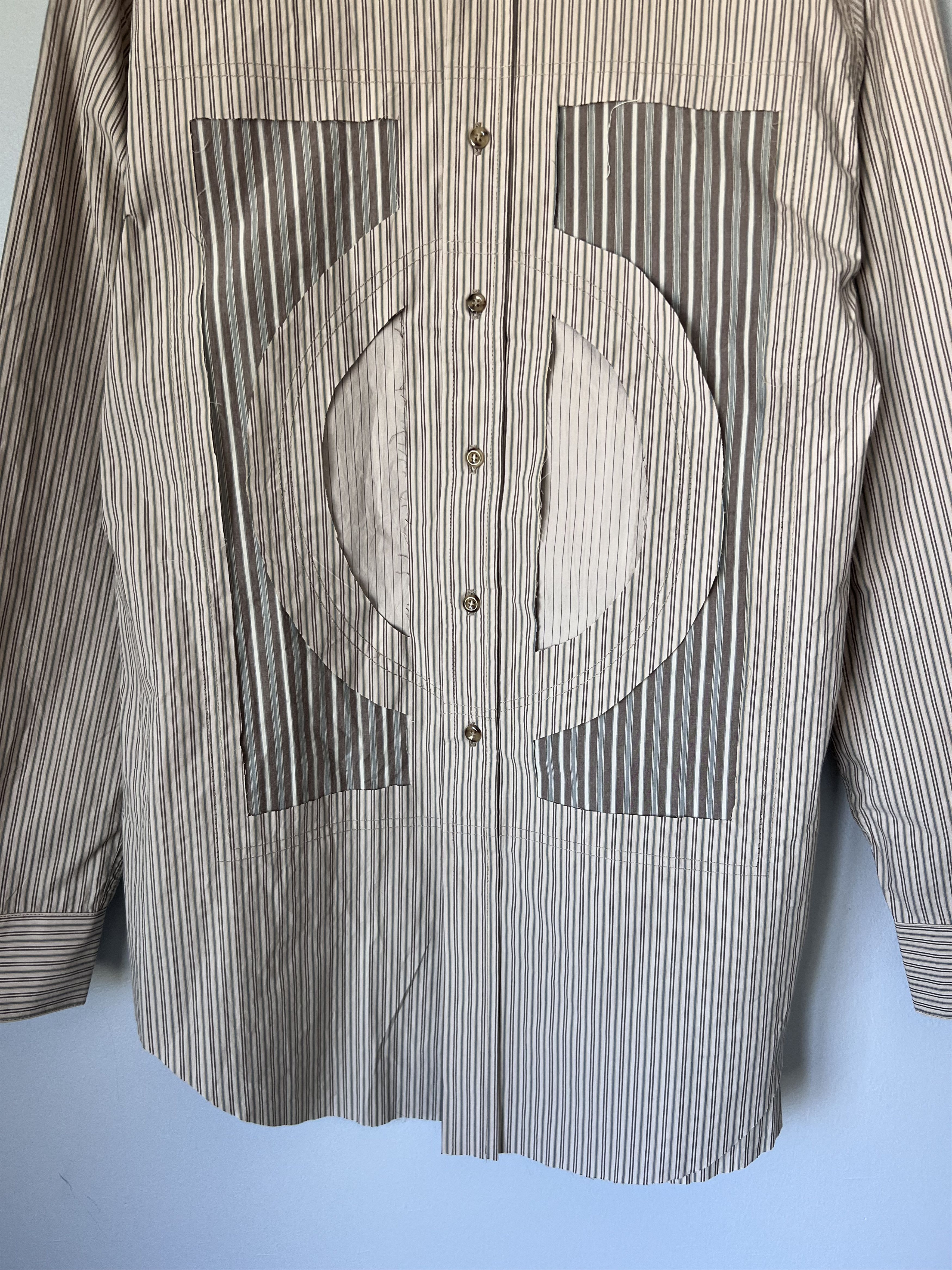 Edward Cuming Edward Cuming Collage Button Up Shirt in Beige Size US L / EU 52-54 / 3 - 3 Thumbnail