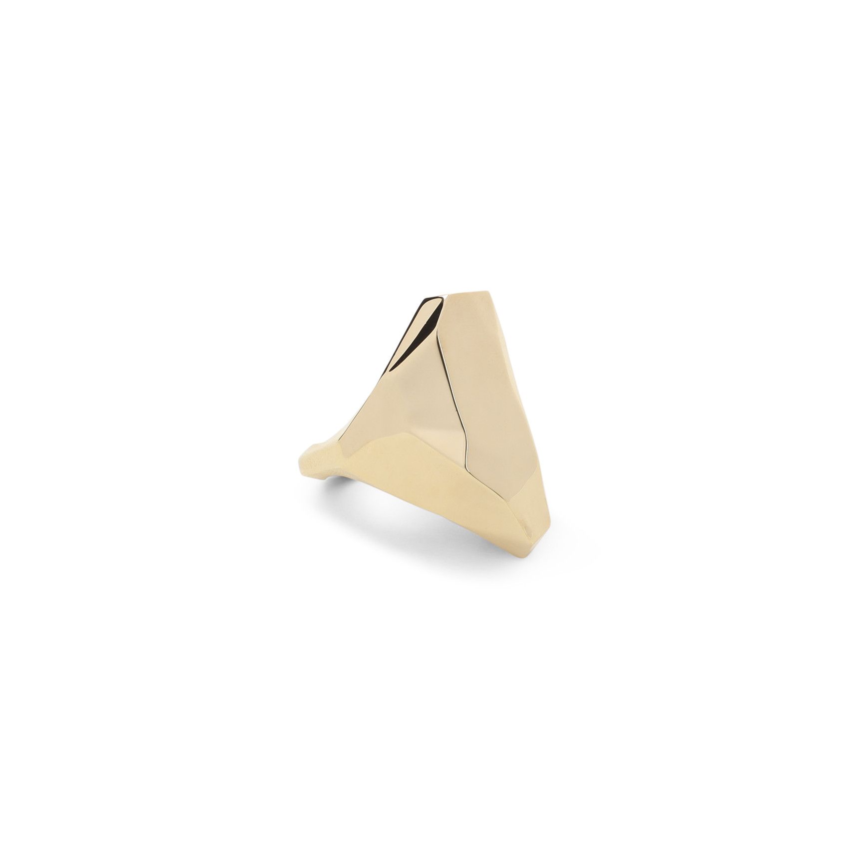 Lanvin Lanvin Cubic Metal Ring Size ONE SIZE - 1 Thumbnail