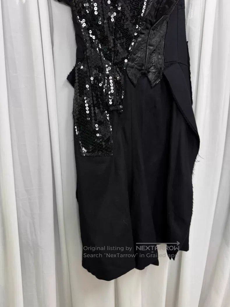 Comme des Garcons Comme Des Garcons Spliced-structure strapless dress| Size S / US 4 / IT 40 - 6 Thumbnail