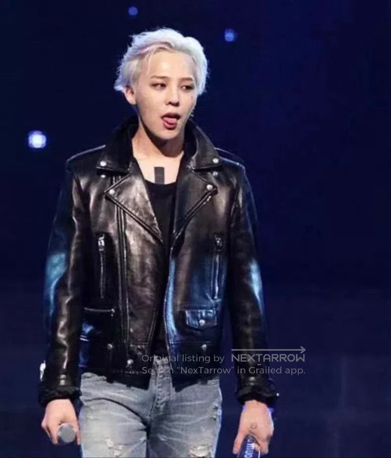 Saint Laurent Paris Saint Laurent Paris Motorcycle Leather Jacket Size US M / EU 48-50 / 2 - 9 Thumbnail
