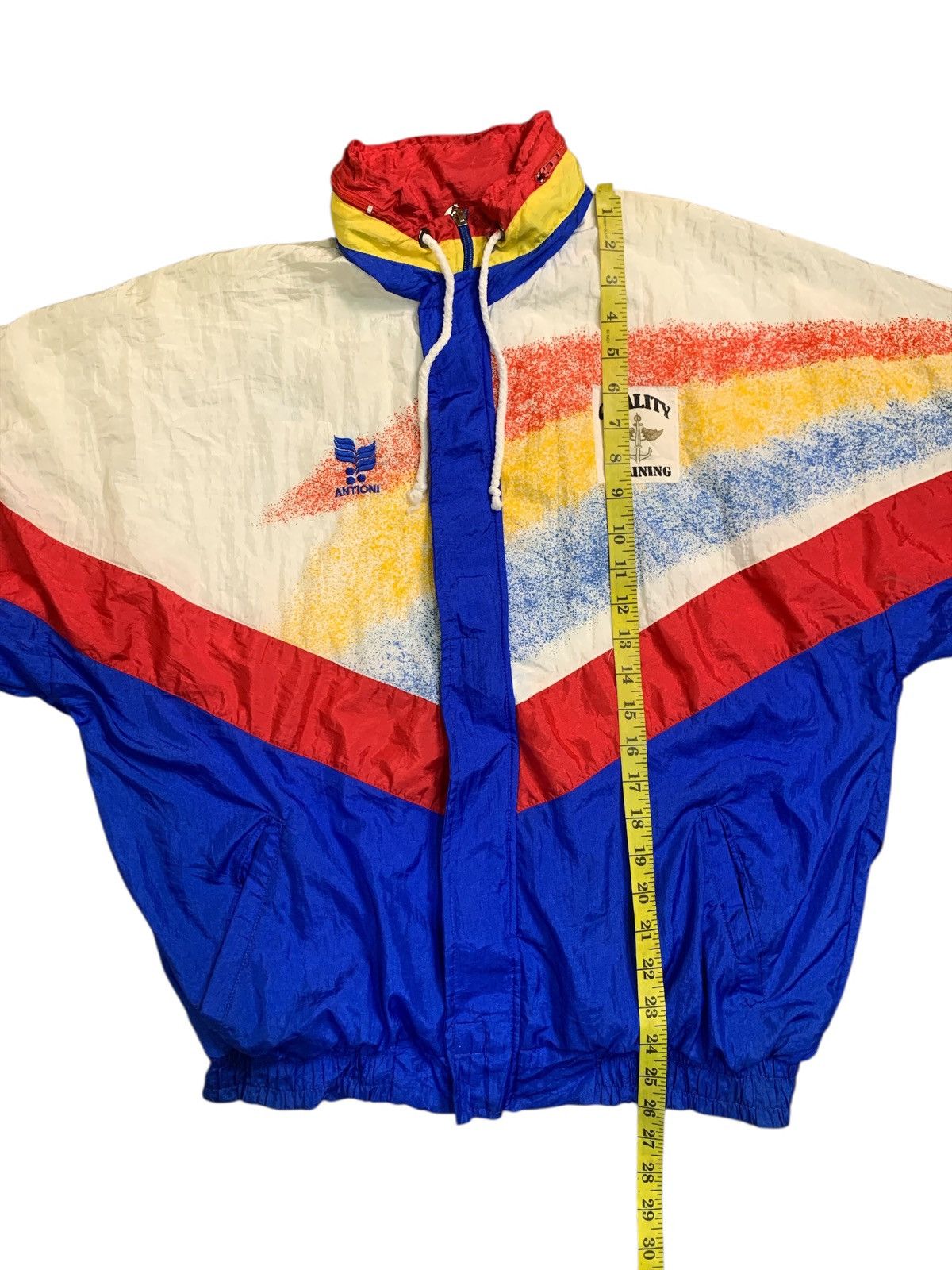 Italia Independent Rare Design Vintage Antioni Quality Training Light Jacket Size US L / EU 52-54 / 3 - 11 Thumbnail