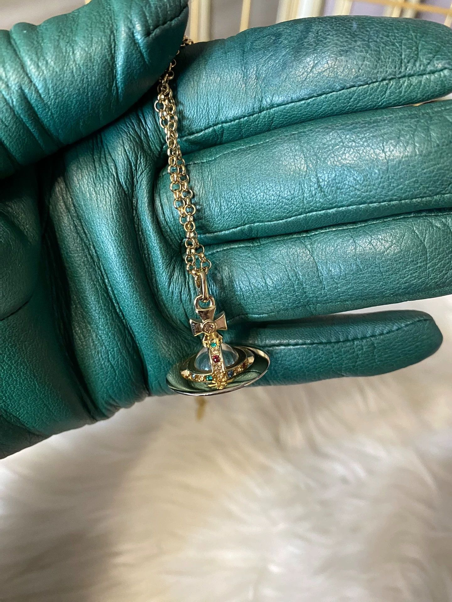 Vivienne Westwood Vivienne Westwood Gold Orb Necklace Size ONE SIZE - 1 Thumbnail