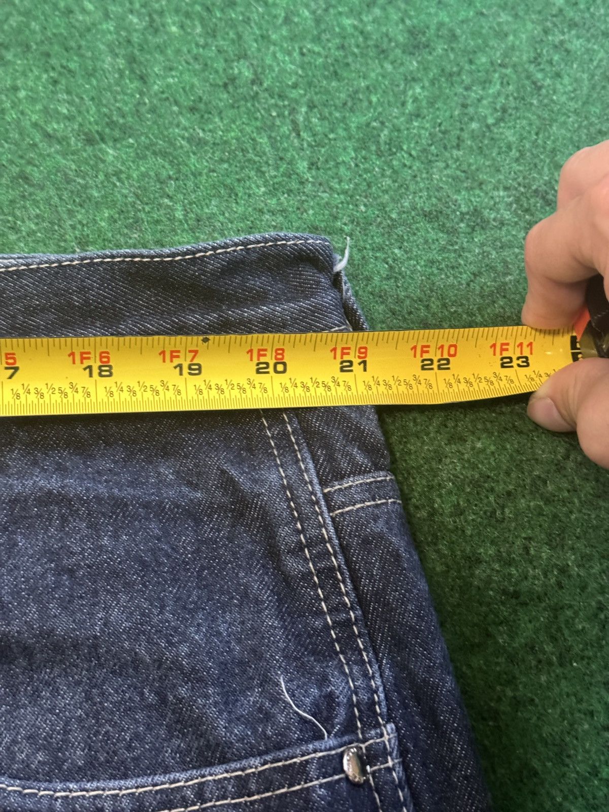Southpole Vintage SouthPole Carpenter Jeans Dark Wash Y2k Skater Baggy Size US 42 / EU 58 - 5 Thumbnail