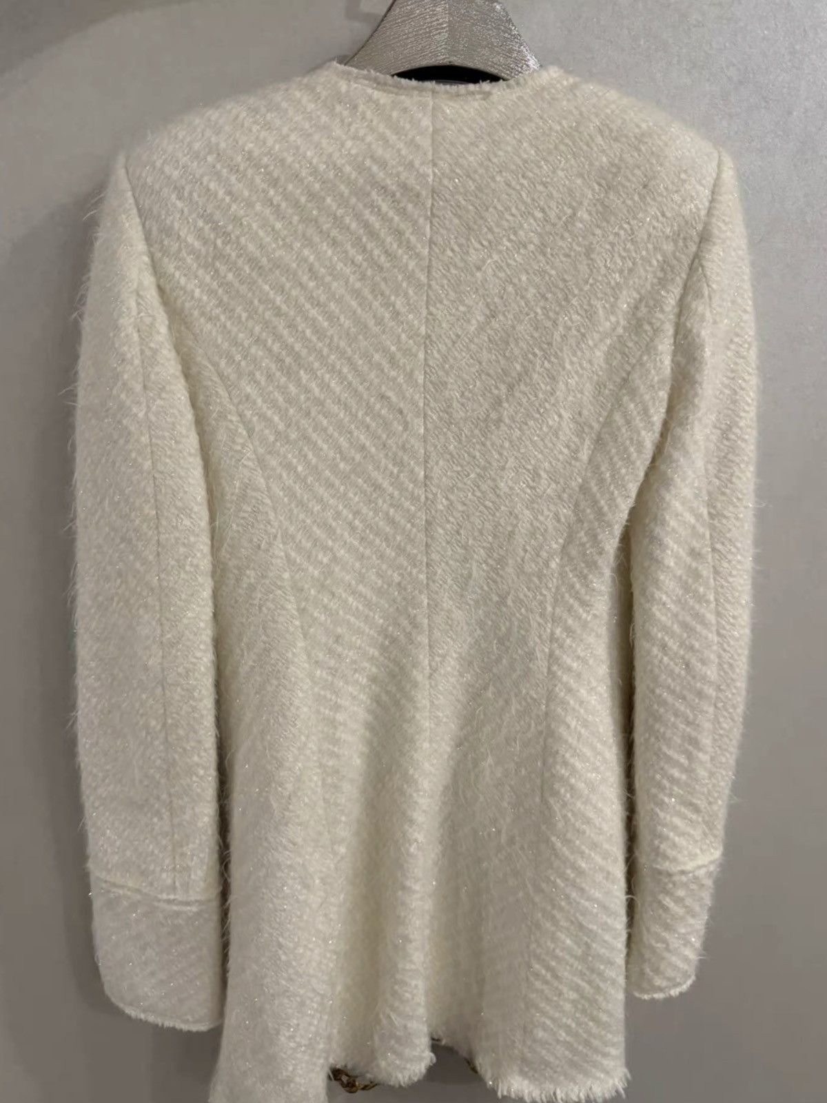 Alexander Wang Alexander Wang chain-trimmed tweed jacket Size XS / US 0-2 / IT 36-38 - 2 Thumbnail