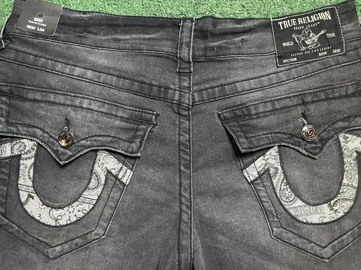 True Religion True Religion Ricky bandana black jeans Size US 32 / EU 48 - 3 Thumbnail
