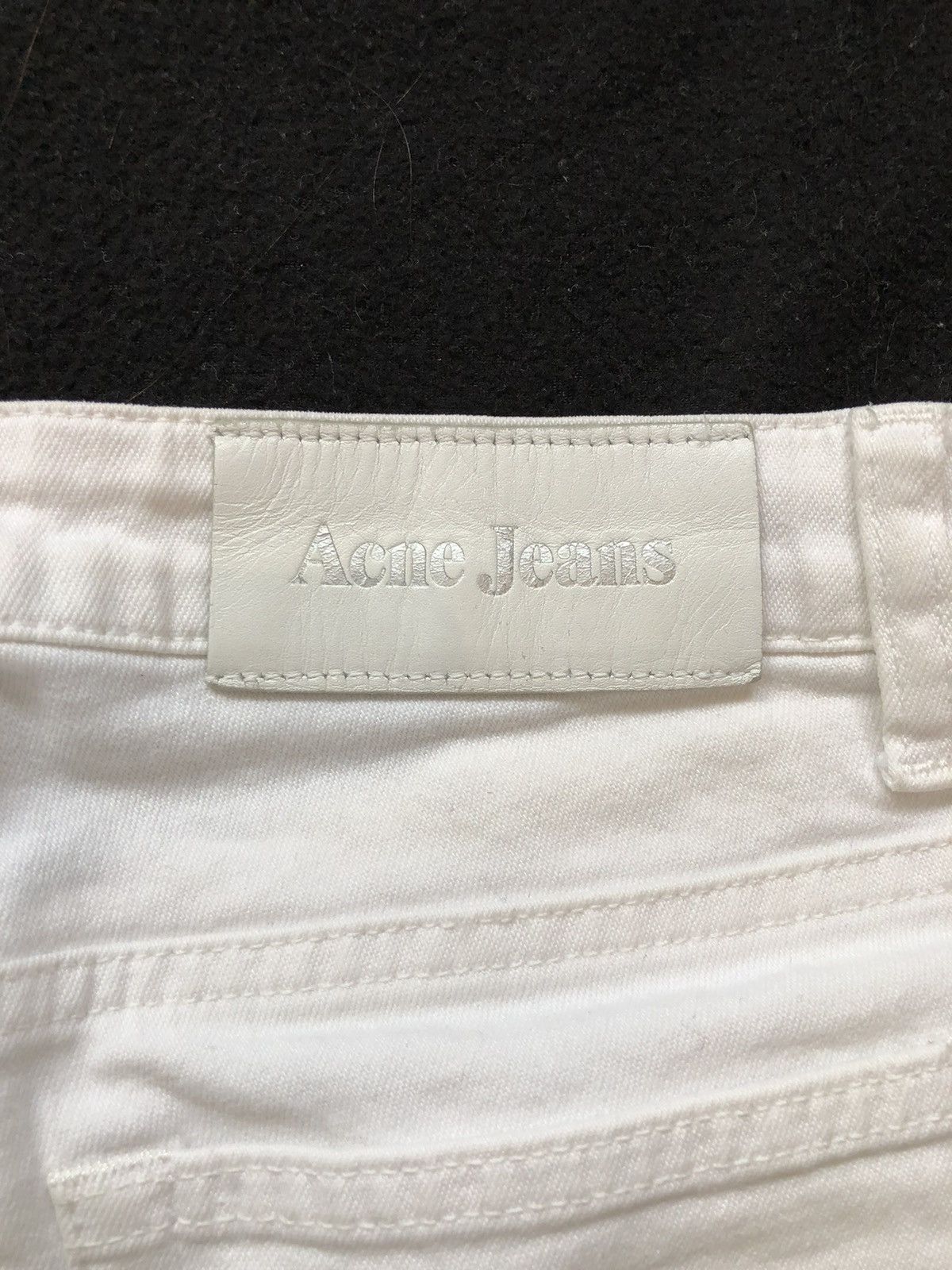 Acne Studios Pants Acne Jeans white unisex Size US 31 - 3 Thumbnail