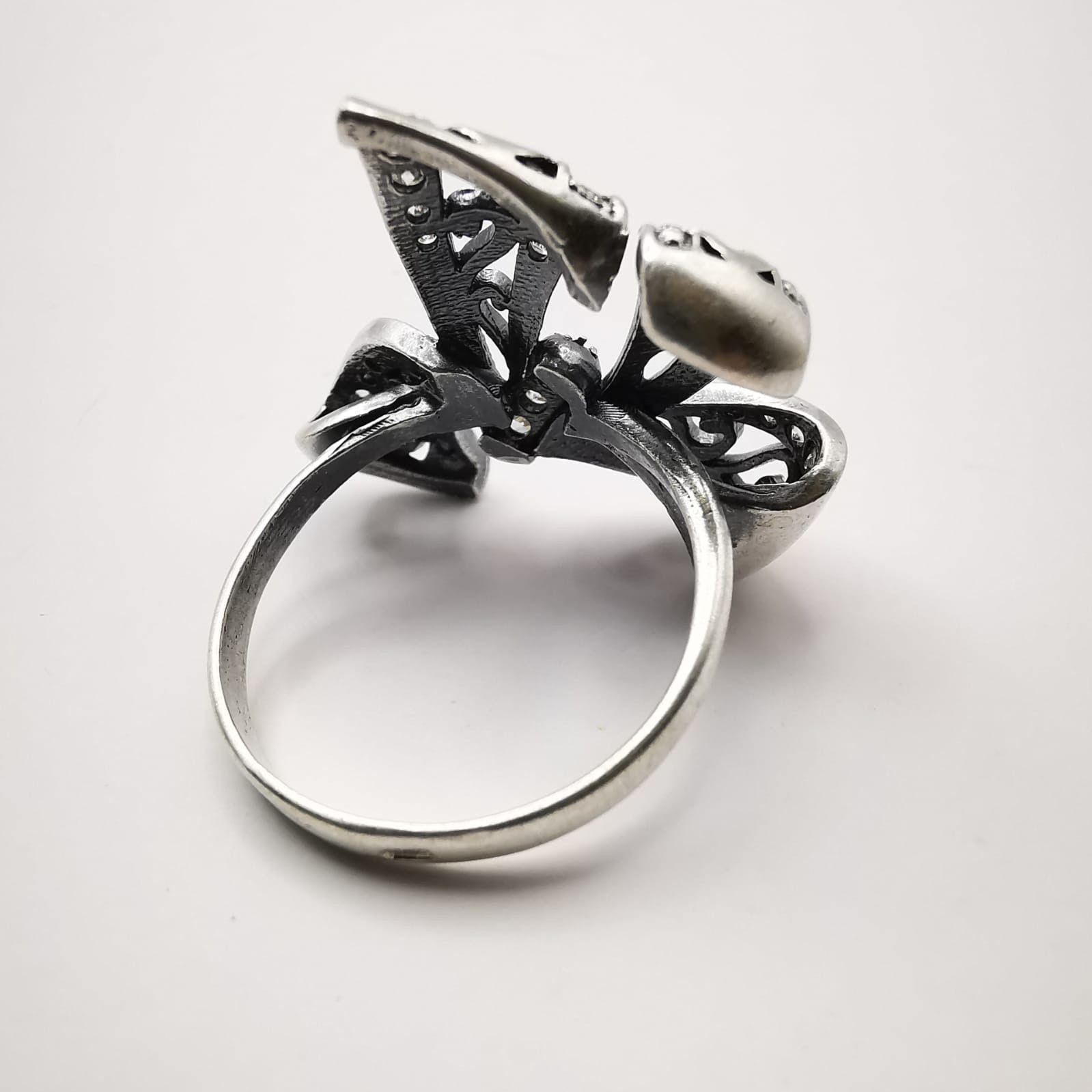 Other Vintage Women's Ring, 925 Sterling Silver Jewelry Size ONE SIZE - 3 Thumbnail