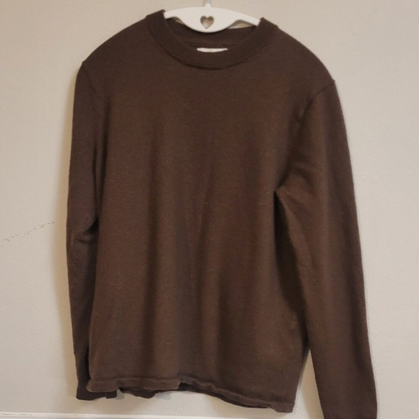Common Projects The Commons Wool Sweater Brown - Size L (Runs Smaller) Size US L / EU 52-54 / 3 - 1 Thumbnail