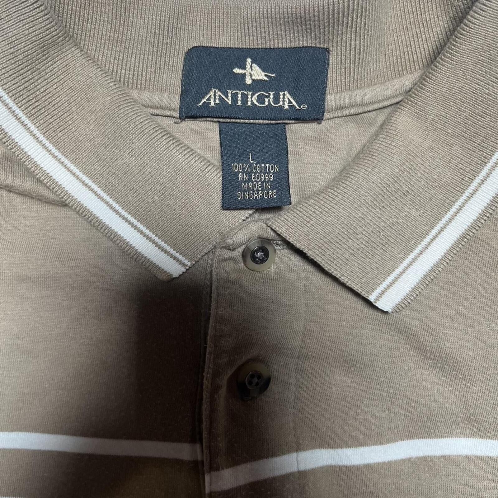 Other Pittsburgh Steelers Antigua Striped Polo Shirt Size Large Size US L / EU 52-54 / 3 - 4 Thumbnail