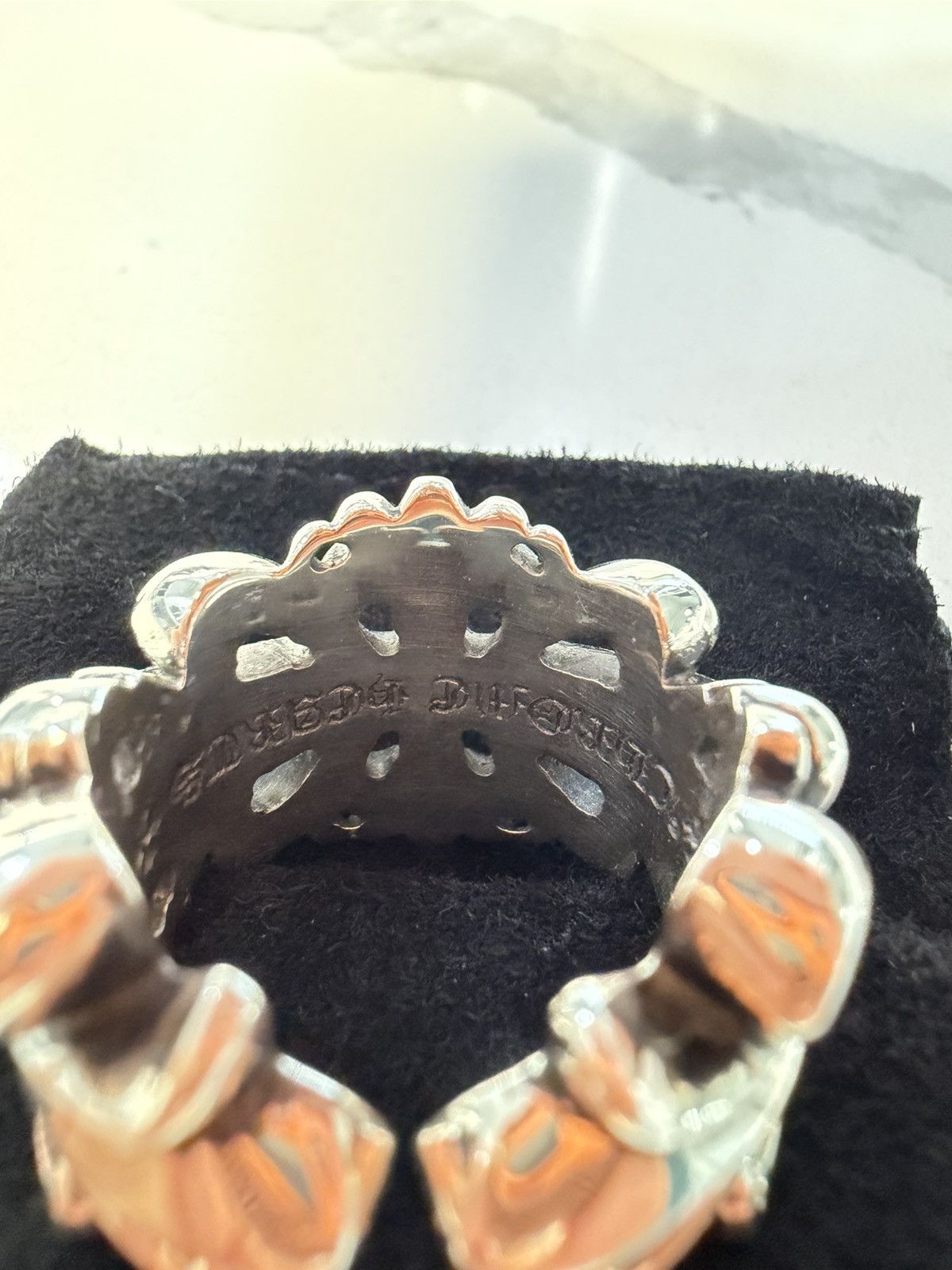 Chrome Hearts Double Floral Ring Size 9 Size ONE SIZE - 9 Thumbnail