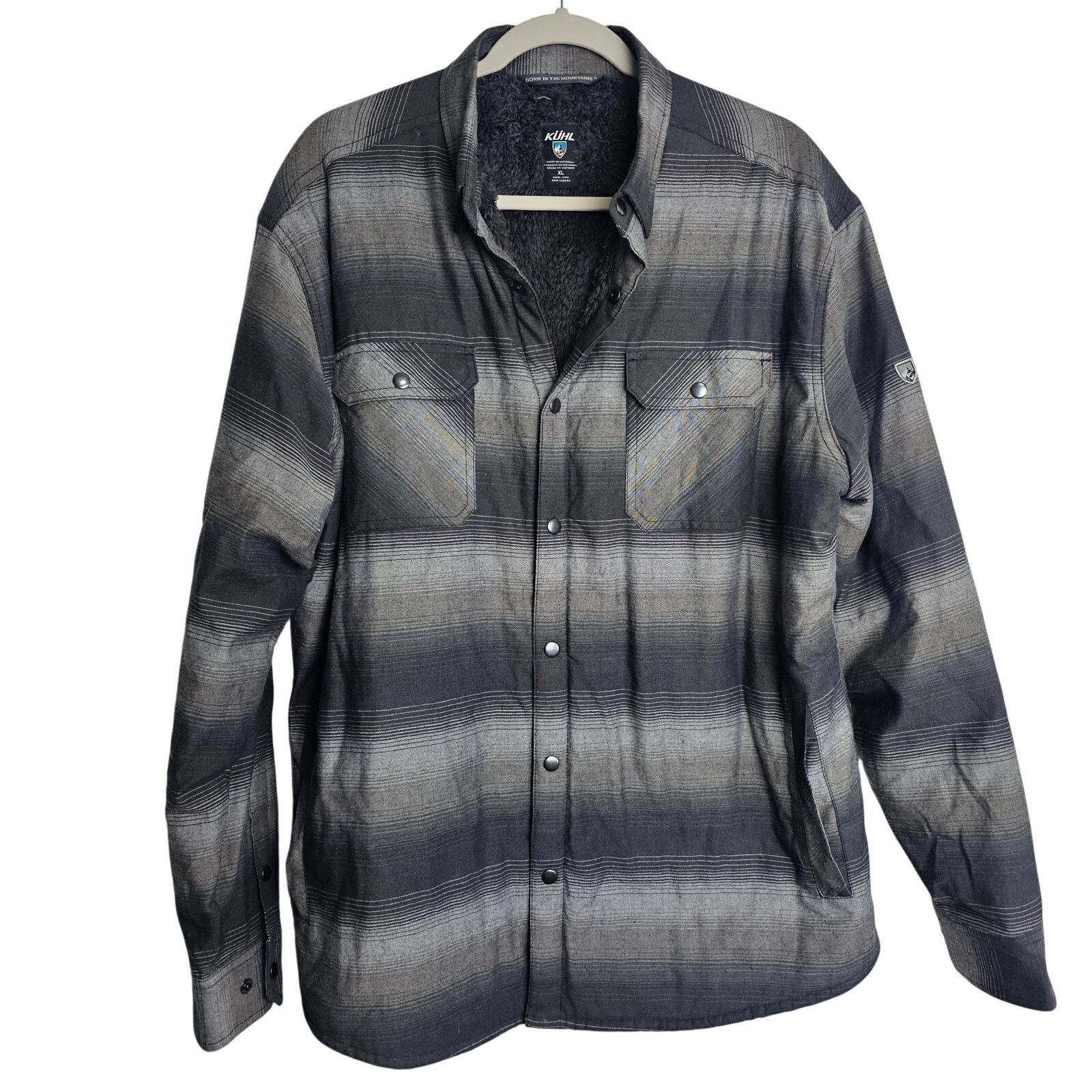 Kuhl Kuhl Mens Joyrydr Shacket Size XL Flannel Shirt Jacket Snap Size US XL / EU 56 / 4 - 1 Thumbnail