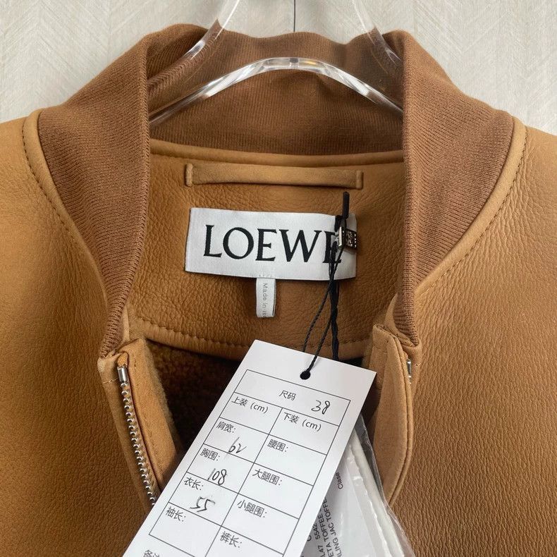 Loewe Loewe Shearling Bomber Jacket Size 38 Size US M / EU 48-50 / 2 - 2 Thumbnail