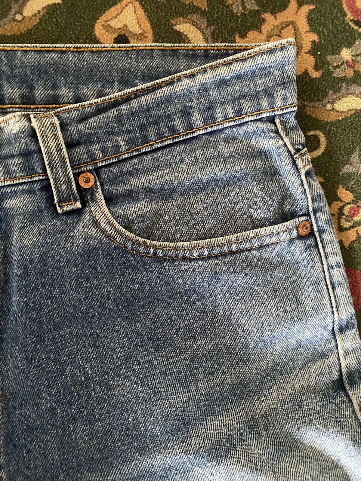 Levi's × Vintage 🔥VERYRARE🔥🔥Vintage Levi’s Distressed Denim Size US 33 - 4 Thumbnail