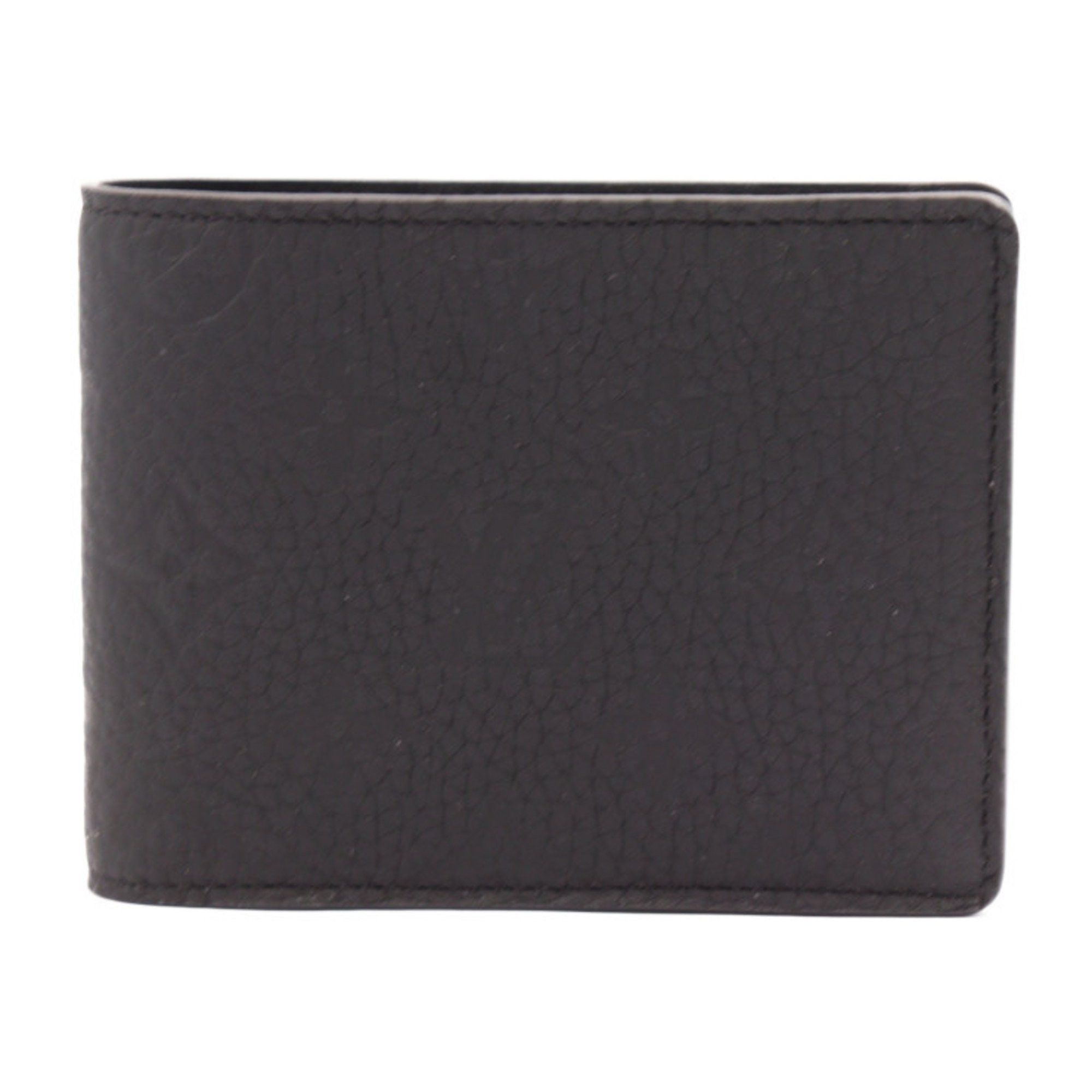 image of Louis Vuitton Portefeuille Multiple Monogram Bi-Fold Wallet M82072 Taurillon Leather Black Billfold
