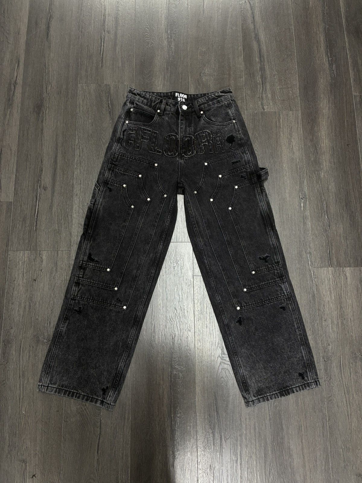 Other Floor 914 Triple Knee Jeans Size US 36 / EU 52 - 1 Thumbnail