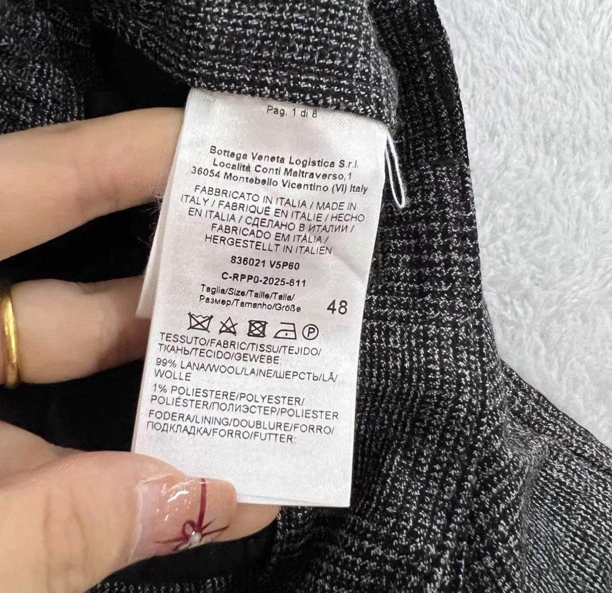 Bottega Veneta Bottega Veneta Checkered Shorts J41 Size US 32 / EU 48 - 4 Thumbnail