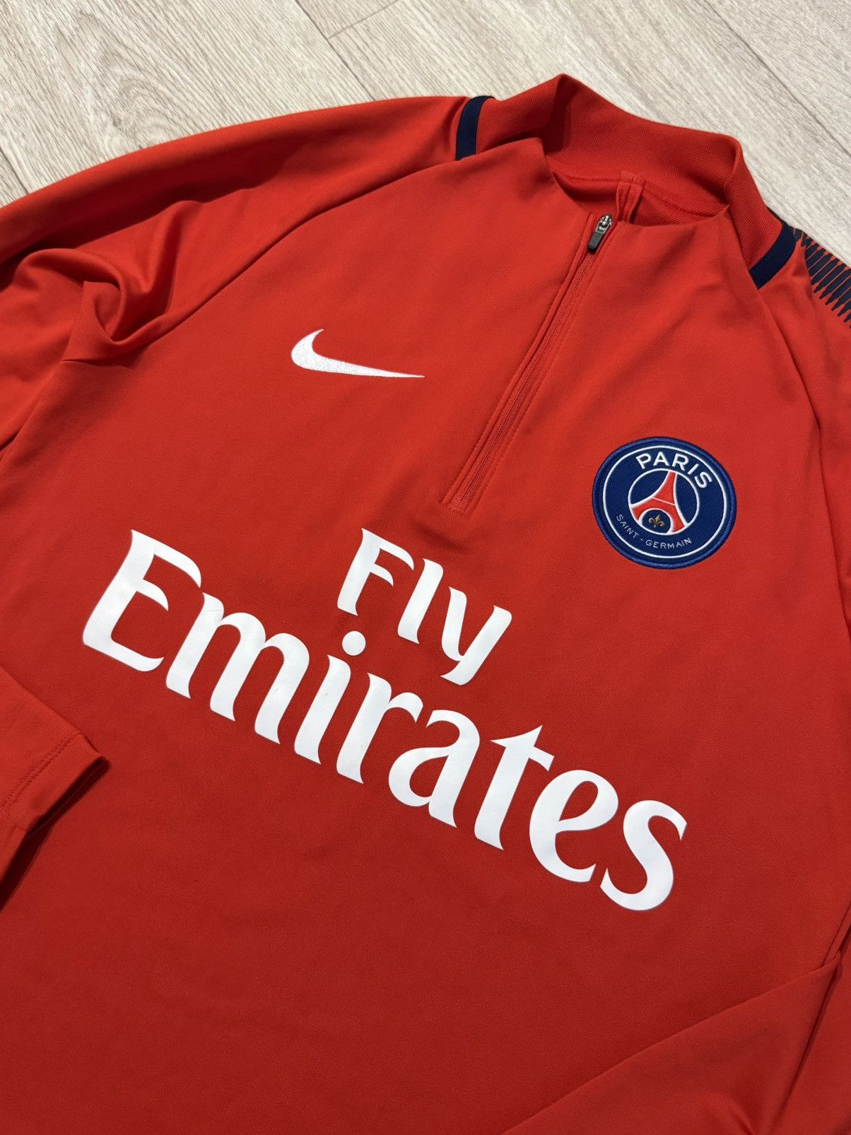 Nike 🔷Nike PSG Paris Saint-Germain Long sleeve Training jersey🔷 Size US S / EU 44-46 / 1 - 4 Thumbnail