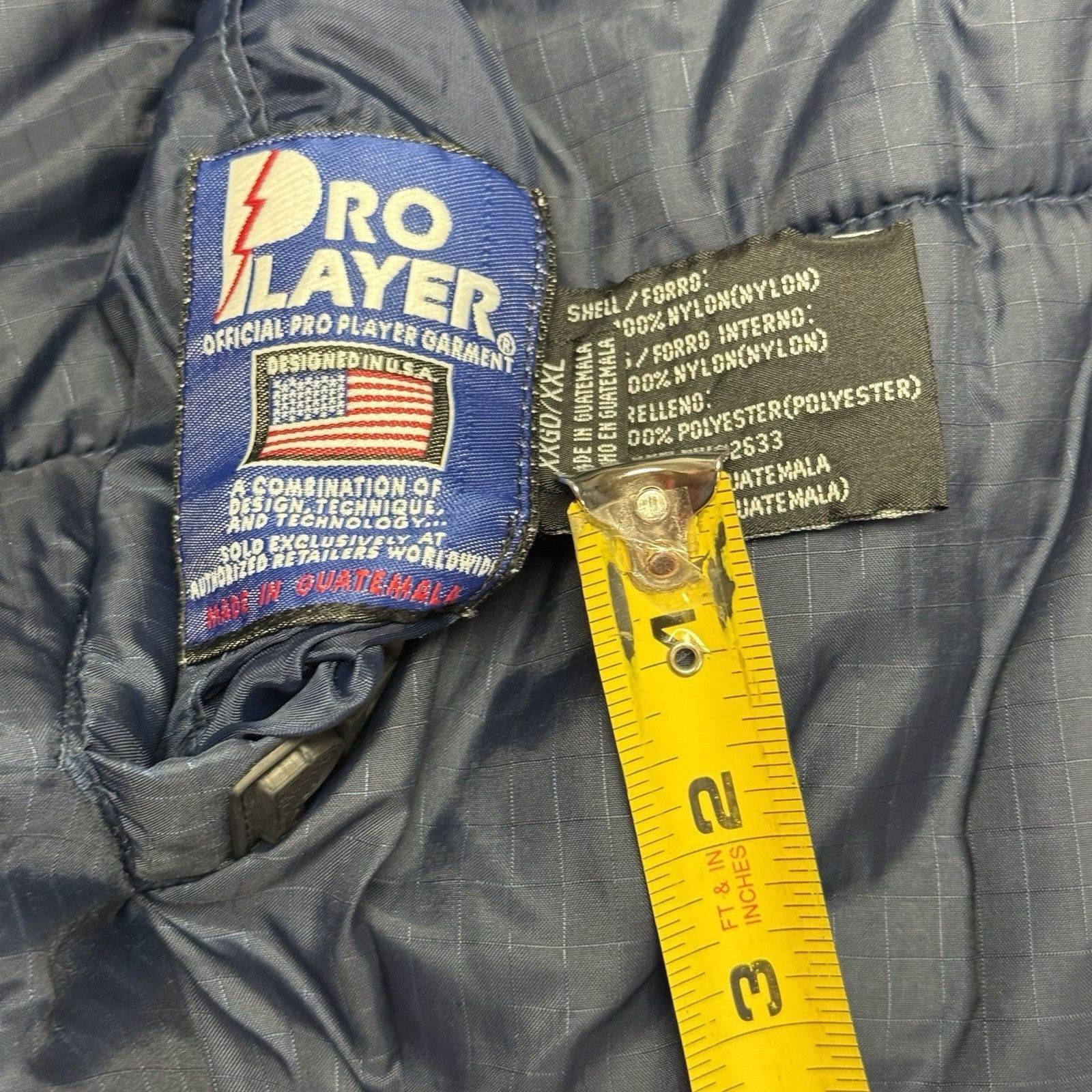 Pro Player Vintage Pro Player University of Michigan Reversible Puffer Size US XXL / EU 58 / 5 - 11 Thumbnail