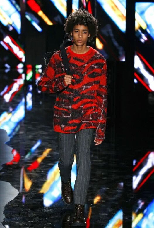 Neil Barrett Neil Barrett mix pattern pullover Size US M / EU 48-50 / 2 - 1 Thumbnail