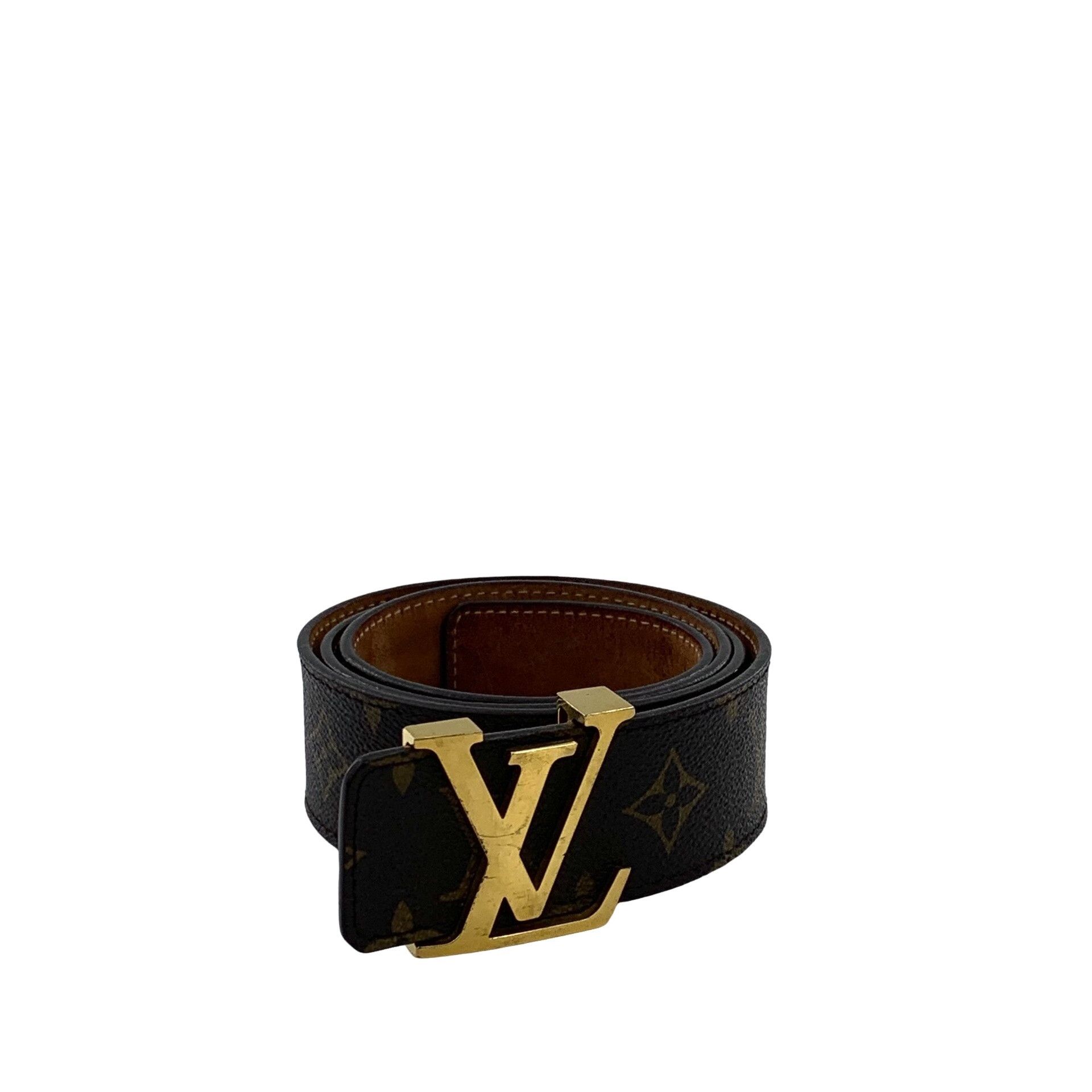 Louis Vuitton Louis Vuitton Monogram Initiales Belt 36 Size 36 - 1 Thumbnail