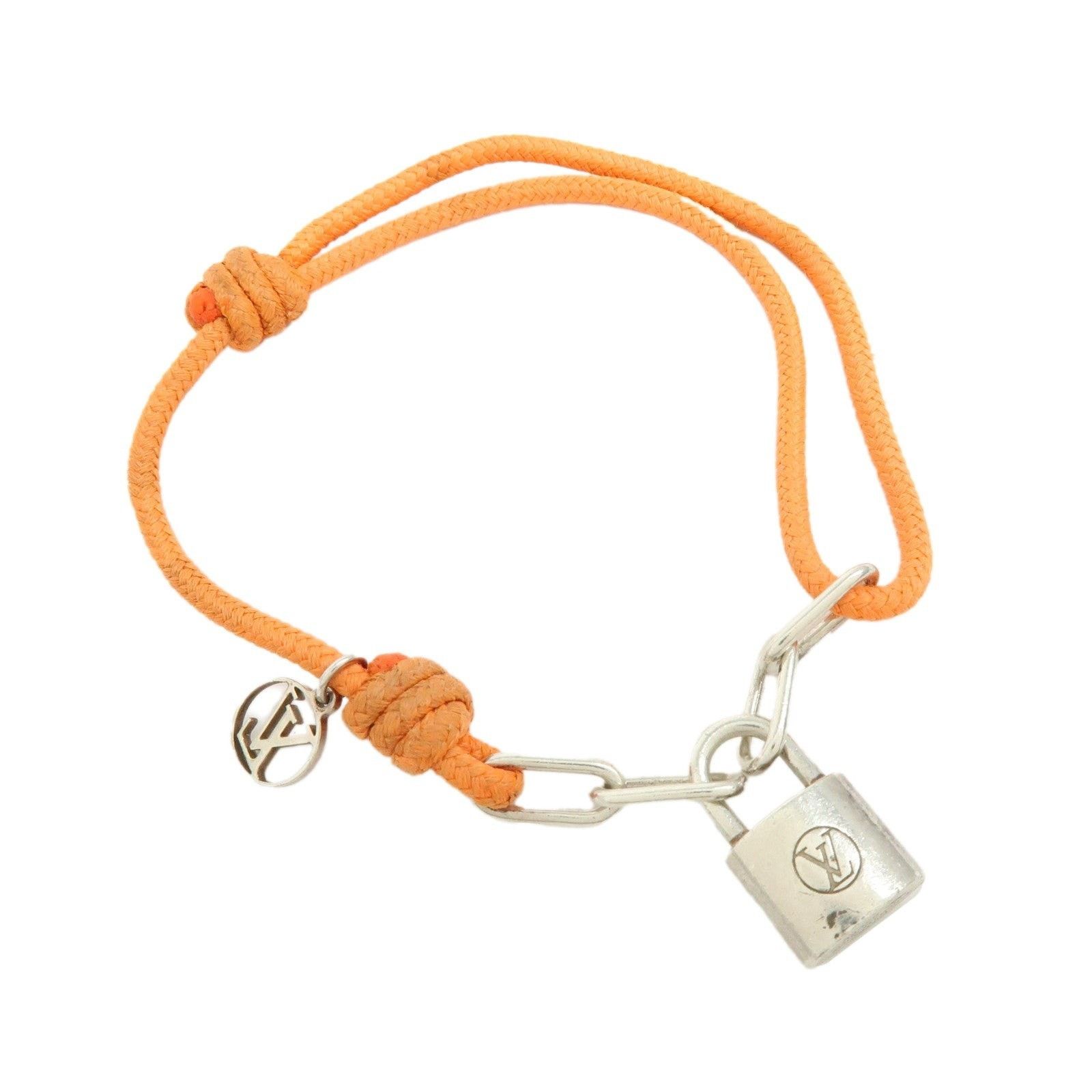 Louis Vuitton Louis Vuitton Lockit Virgil Abloh Cotton Bracelet Size ONE SIZE - 1 Thumbnail