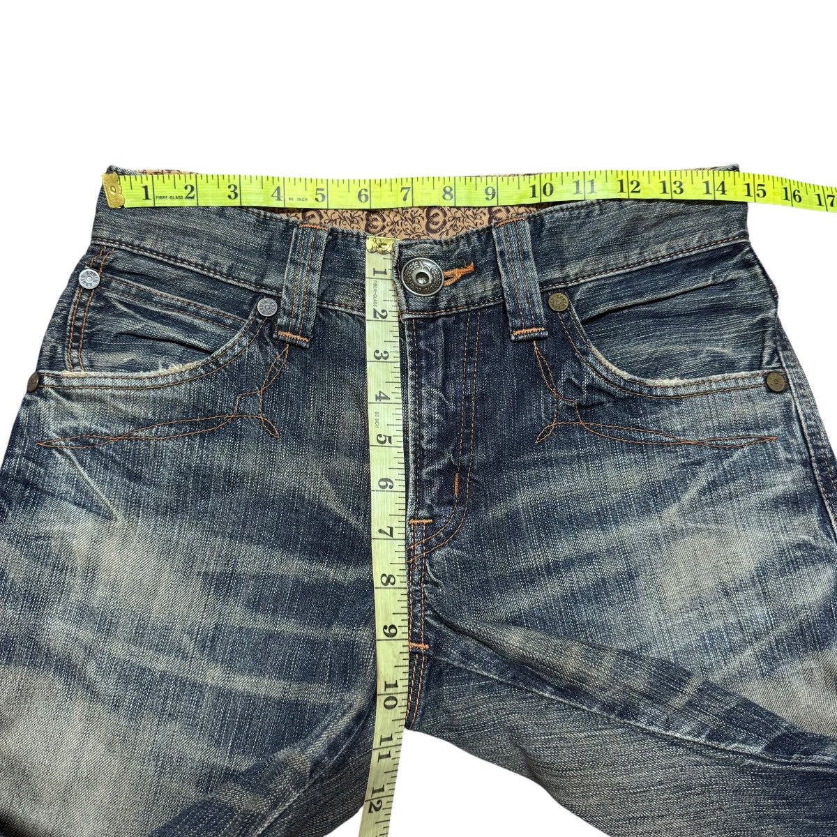 Edwin Vintage Edwin 503 Distressed Denim Jeans Size US 28 / EU 44 - 16 Thumbnail