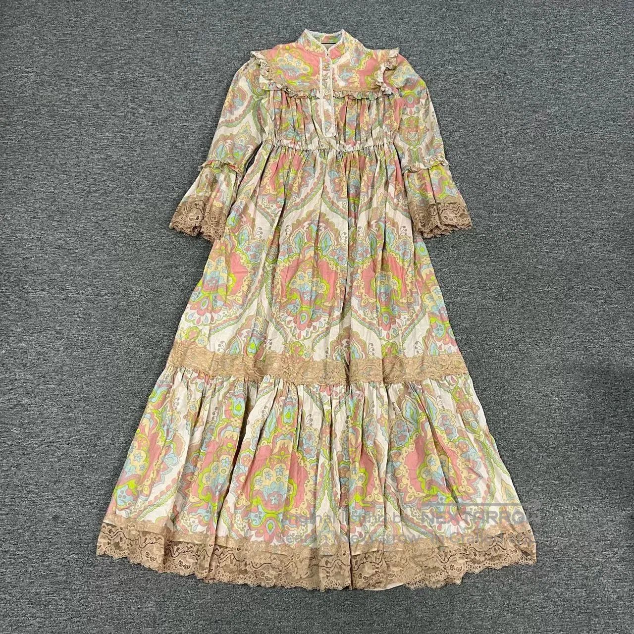 Gucci Gucci 22SS Runway Floral Court Dress. Size S / US 4 / IT 40 - 1 Thumbnail