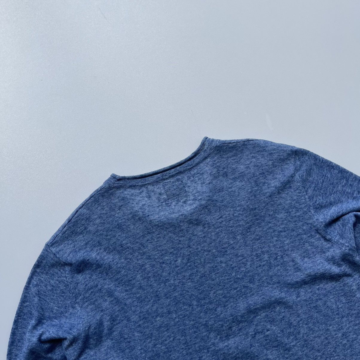 C.P. Company C.P. Company Linen/Polyester Knit Jumper Sweater Blue Size US M / EU 48-50 / 2 - 5 Thumbnail