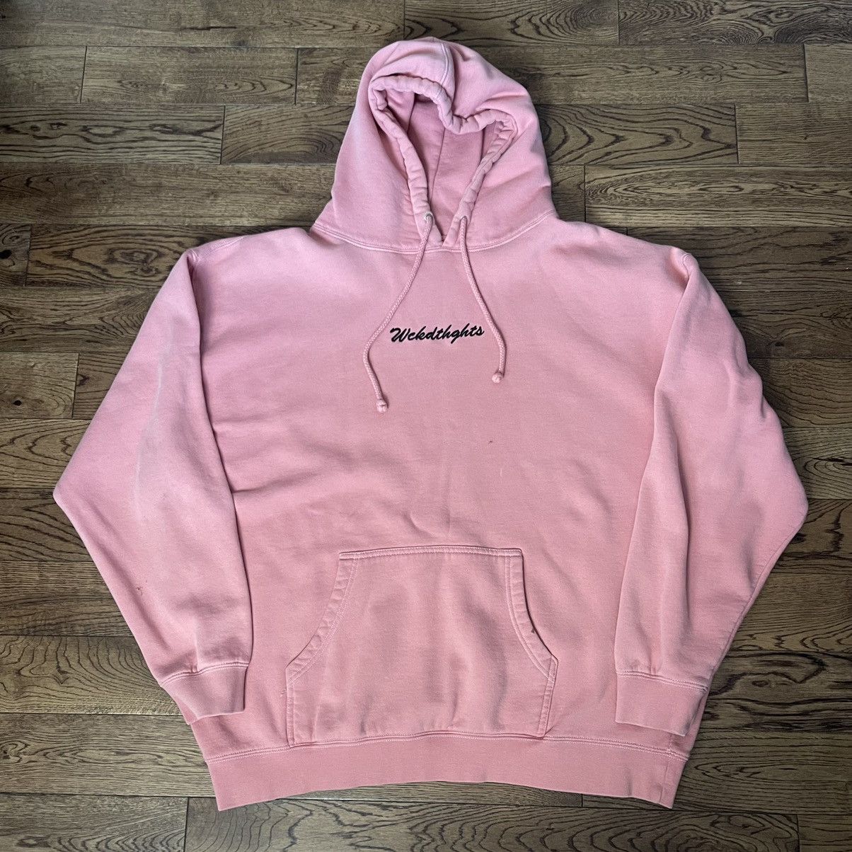 wckdthghts WTLA BodyBag Boys Salmon Pink Hoodie Sz XL - Great Condition Size US XL / EU 56 / 4 - 1 Thumbnail