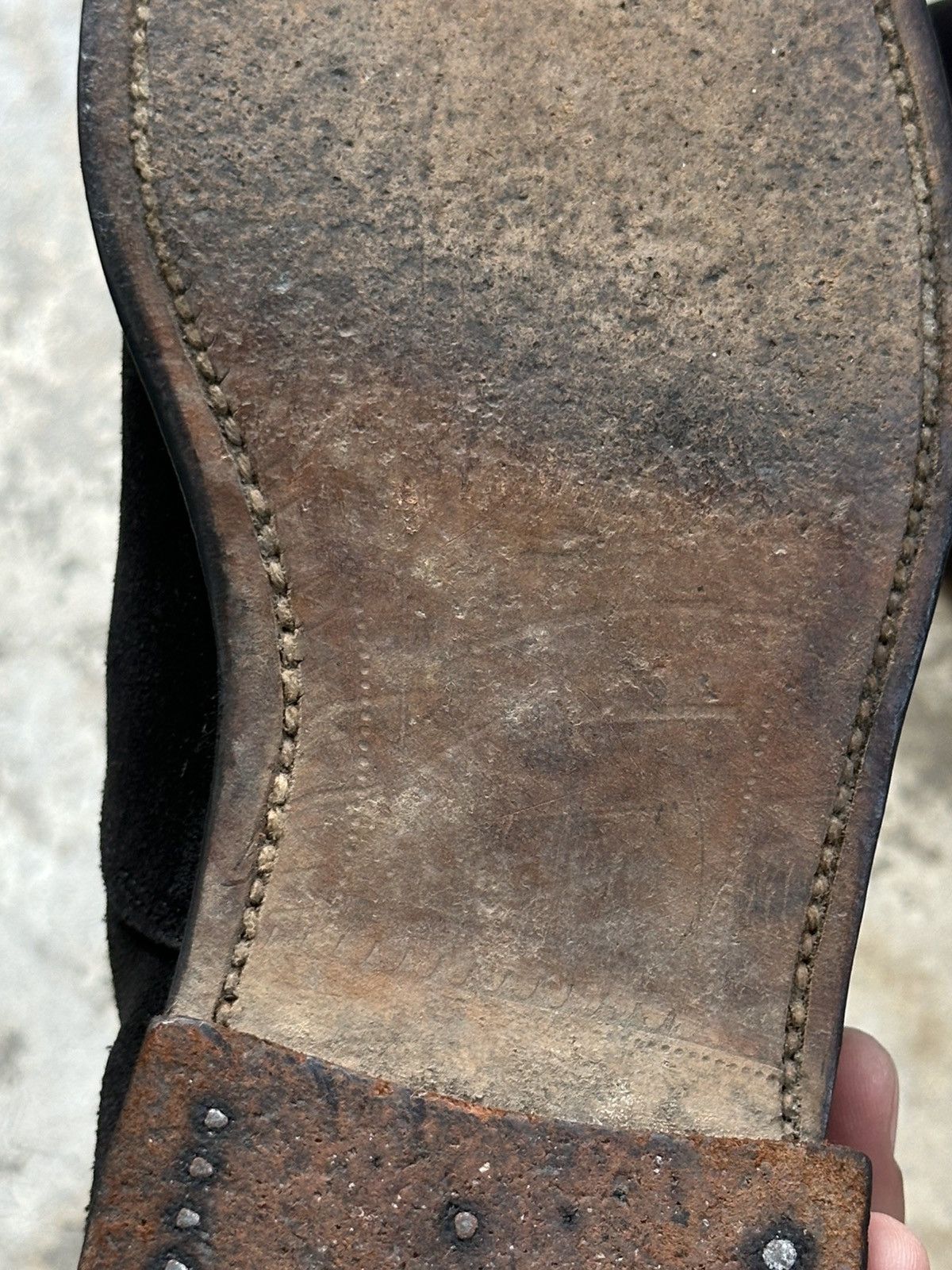 Alfred Sargent Alfred Sargent Limited Edition Suede Cap-Toe Oxford Shoes Size US 5 / EU 37 - 8 Thumbnail
